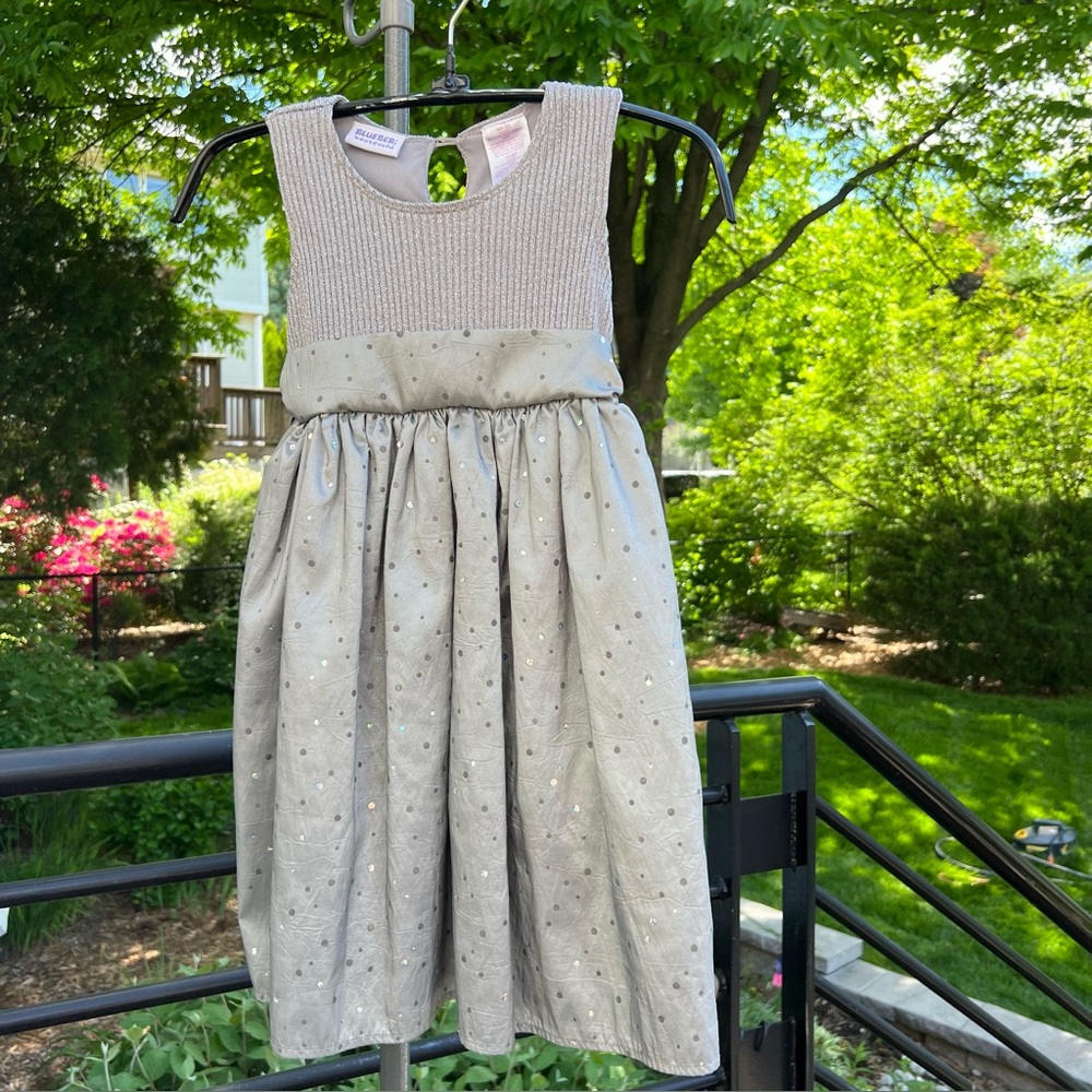 BLUEBERI BOULEVARD FLOWER GIRL DRESS SIZE 5